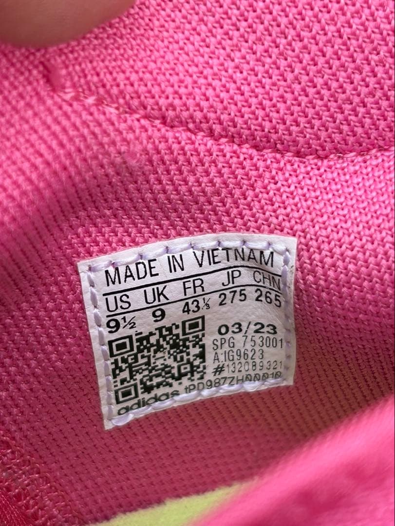 【最終値引き】アディダス 野球スパイク 27.5