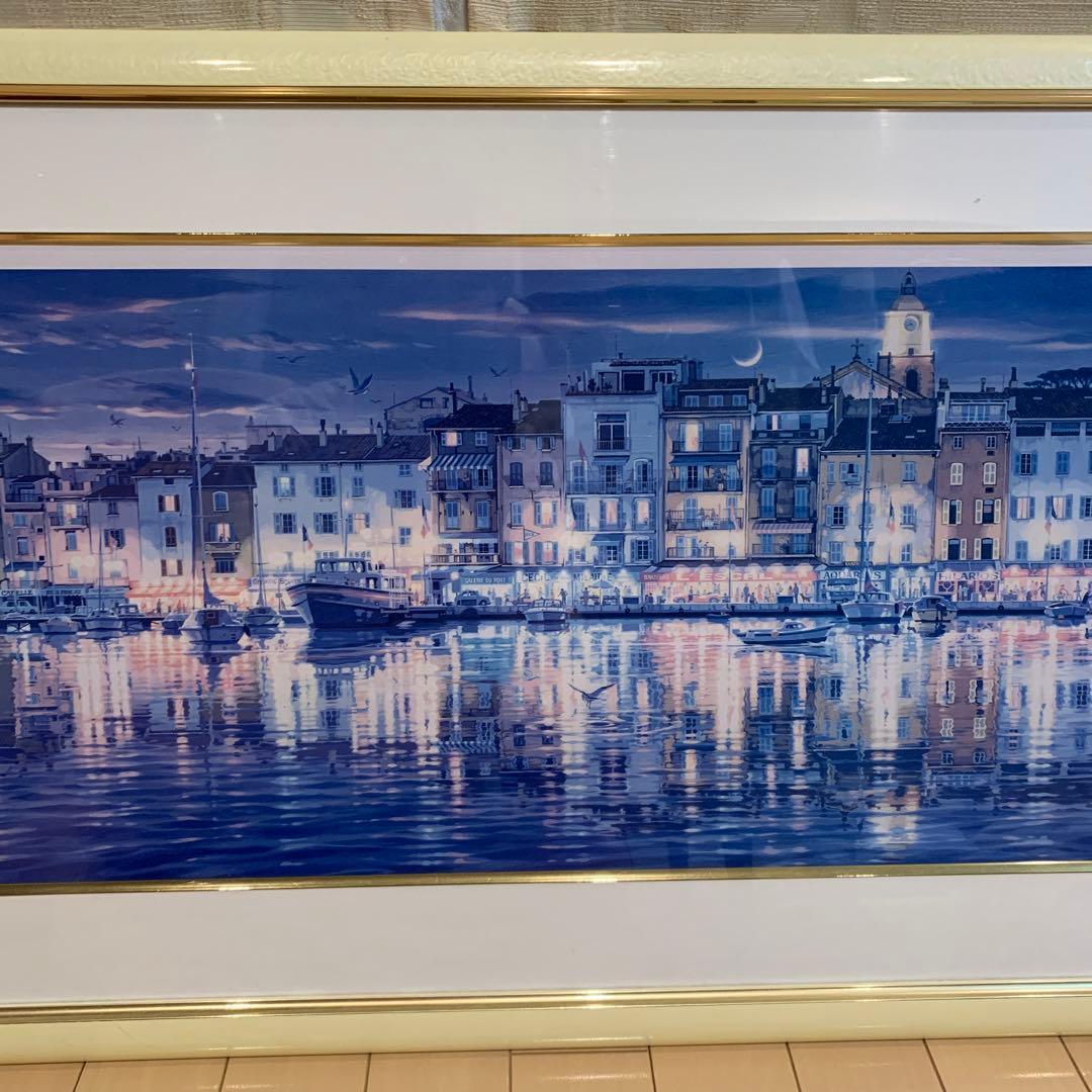 笹倉鉄平　サントロペ　アート　ポスター