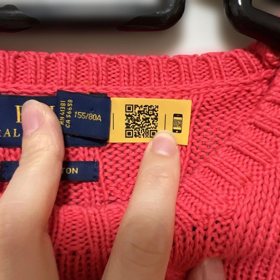 美品Polo Ralph Lauren ケーブルニットセーター