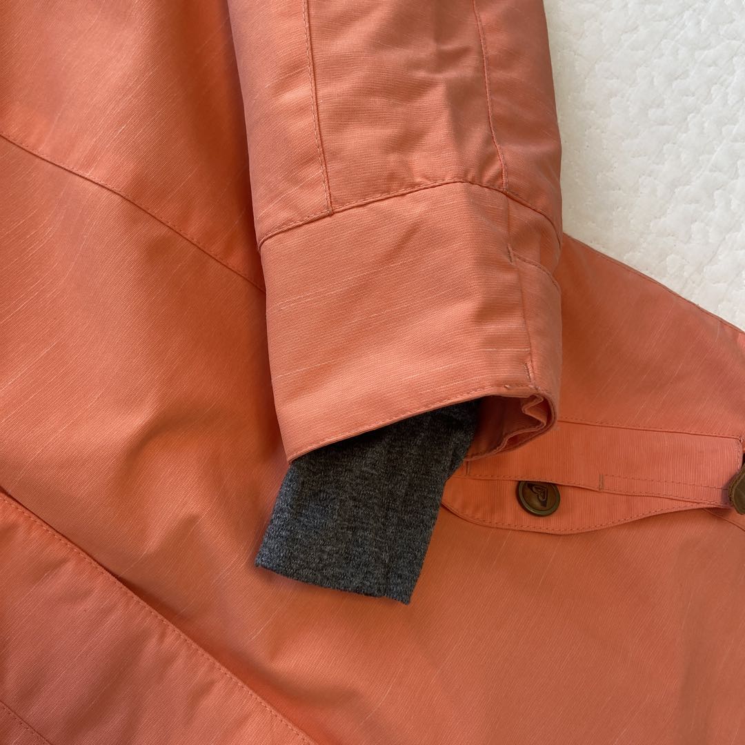 ROXY　スノーボードウェア M マウンテンジャケット　サーモンピンク　フード付