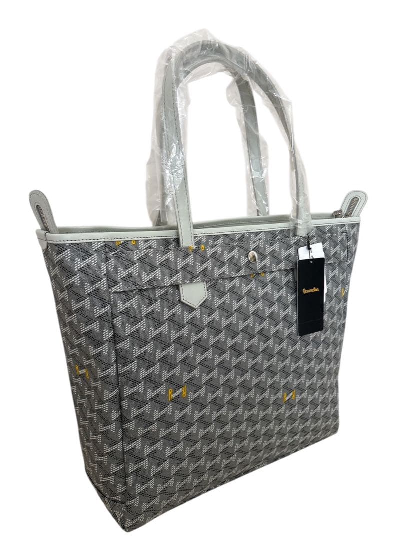 【新品、未使用】レザレクション　トートバッグ グレー