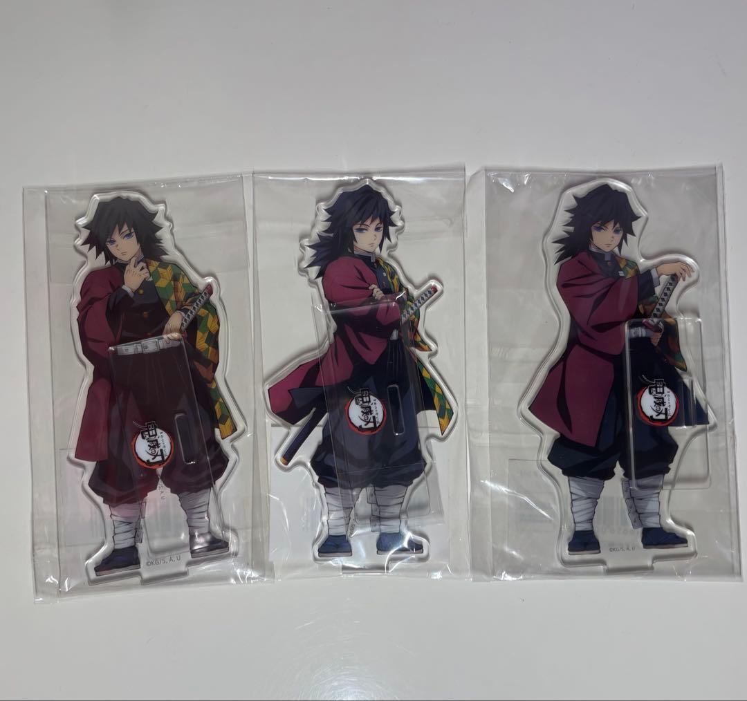 鬼滅の刃 刀鍛冶の里編 無限列車編 キャラクターアクリルスタンド 冨岡義勇