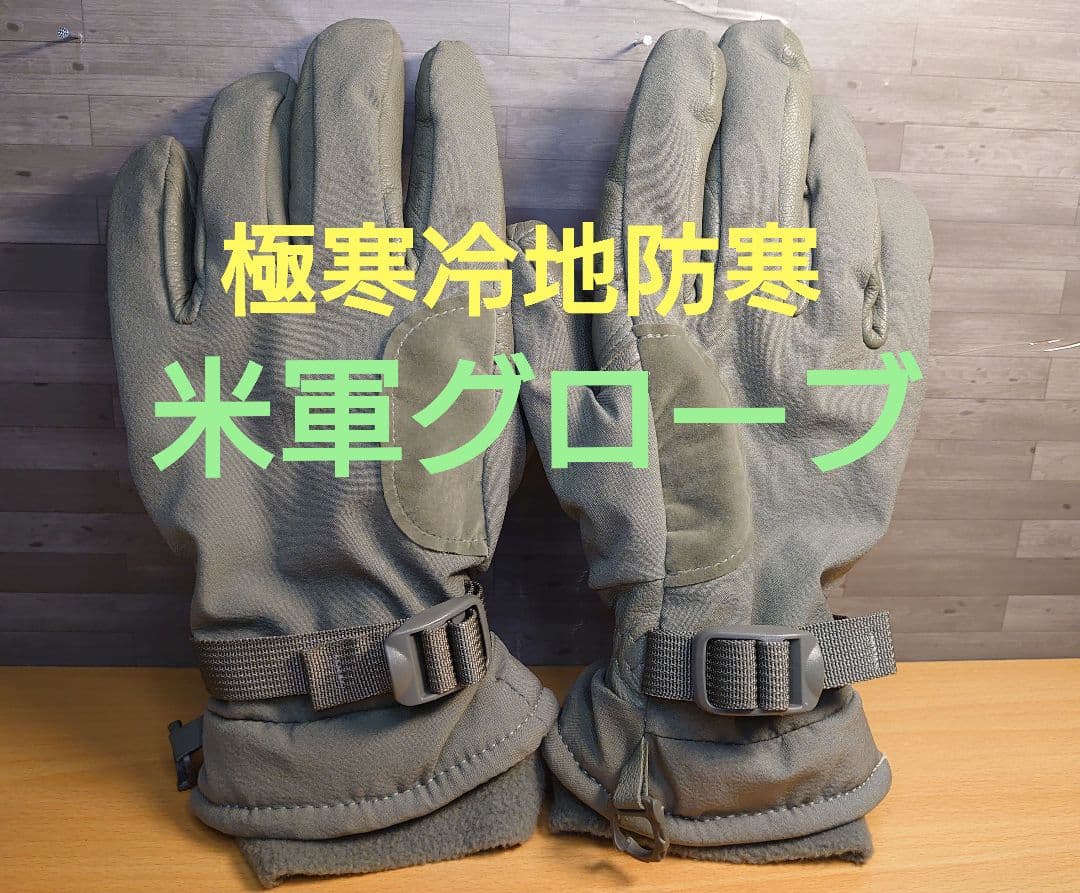 米軍 実物 防寒グローブ LARGE / ECWCS