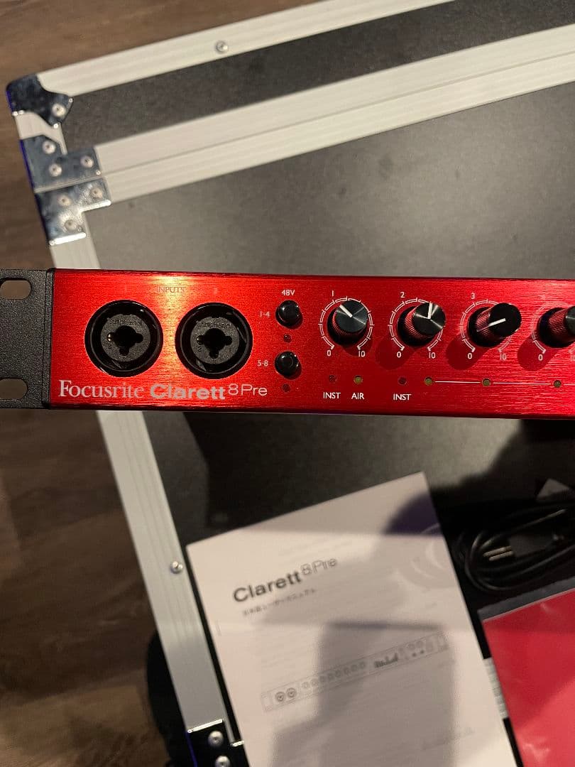 Focusrite Clarett 8Pre オーディオインターフェイス