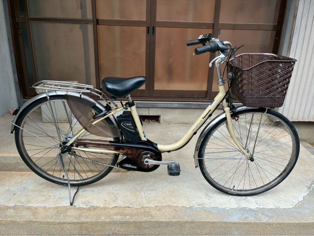電動自転車　№8179 パナソニック　リチウムビビspecil7 26インチ