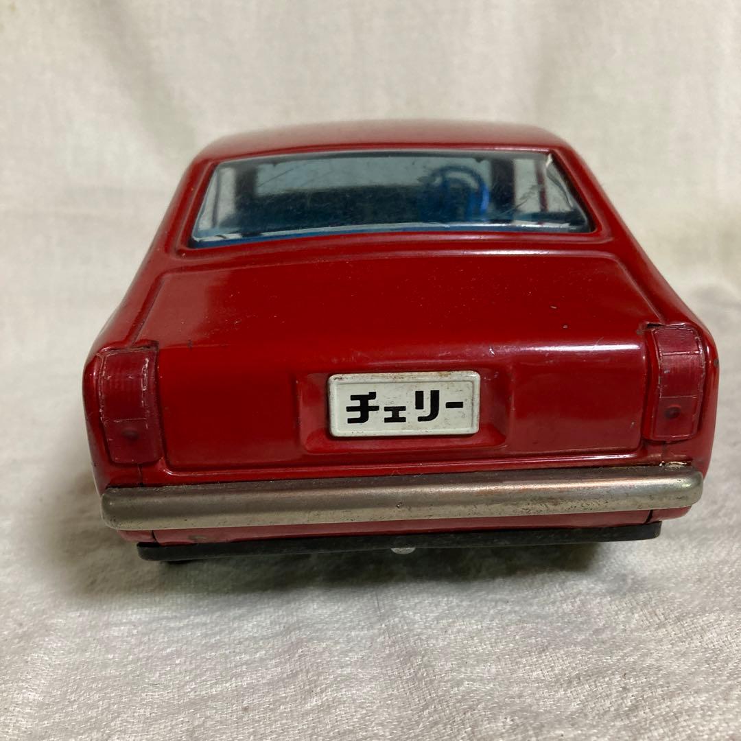 当時物 日本製 イチコー 日産チェリー ブリキ自動車 昭和レトロ カー