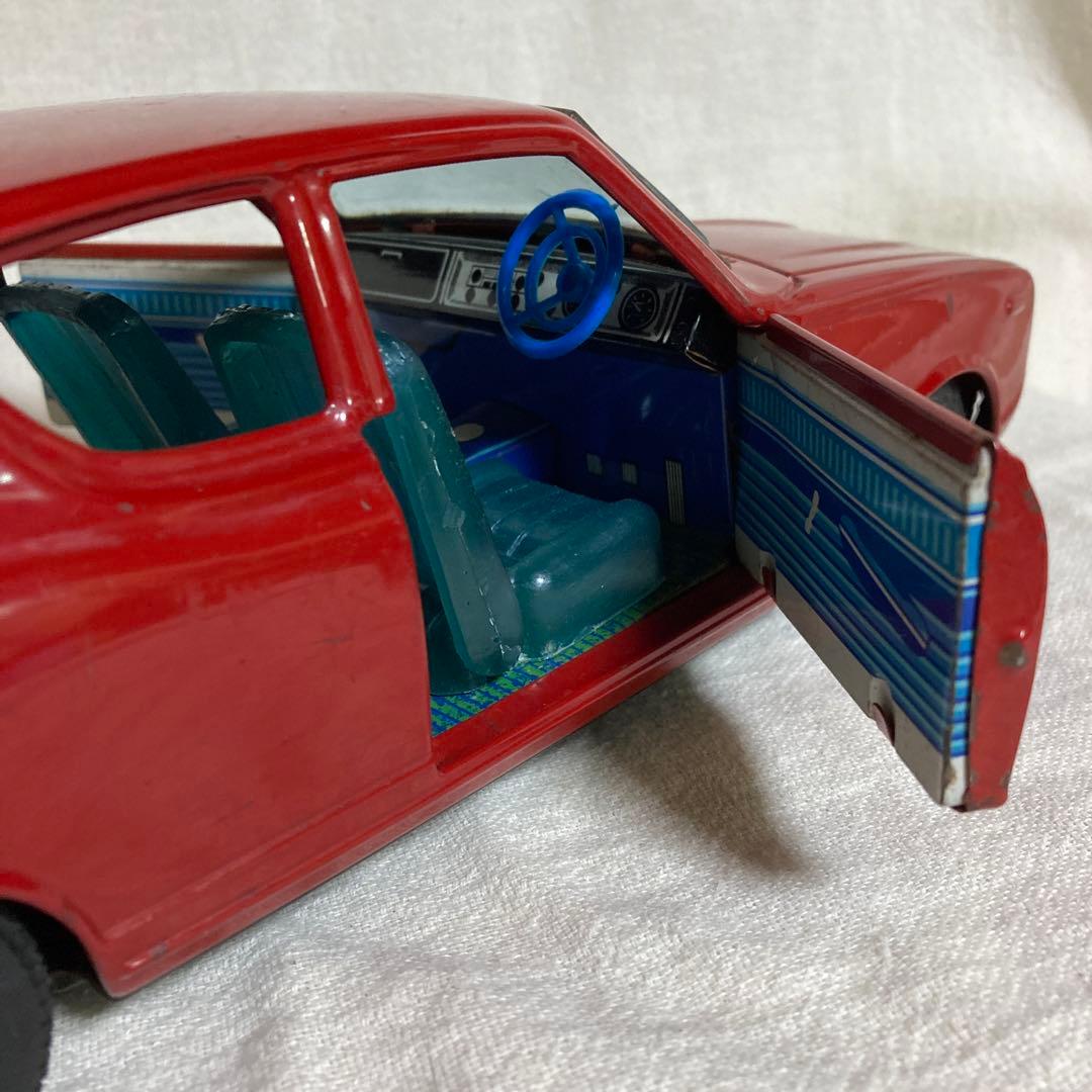 当時物 日本製 イチコー 日産チェリー ブリキ自動車 昭和レトロ カー