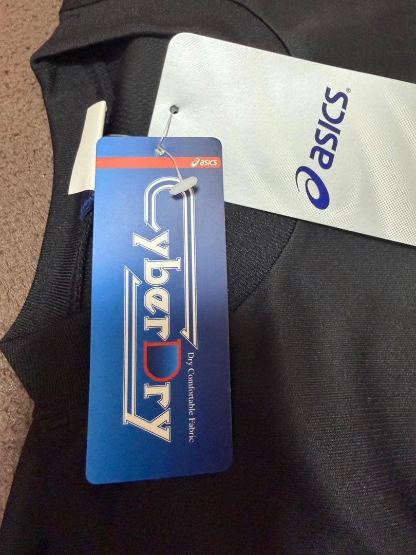 asics/福岡国際マラソン参加者限定長袖シャツ/Sサイズ