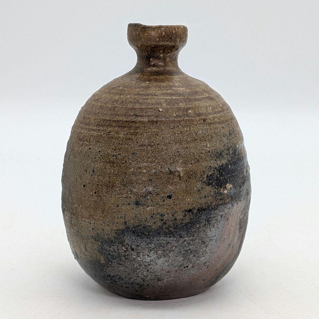 備前市無形文化財 木村玉舟 備前焼 徳利 共箱合布栞 とっくり 酒器 食器 在銘