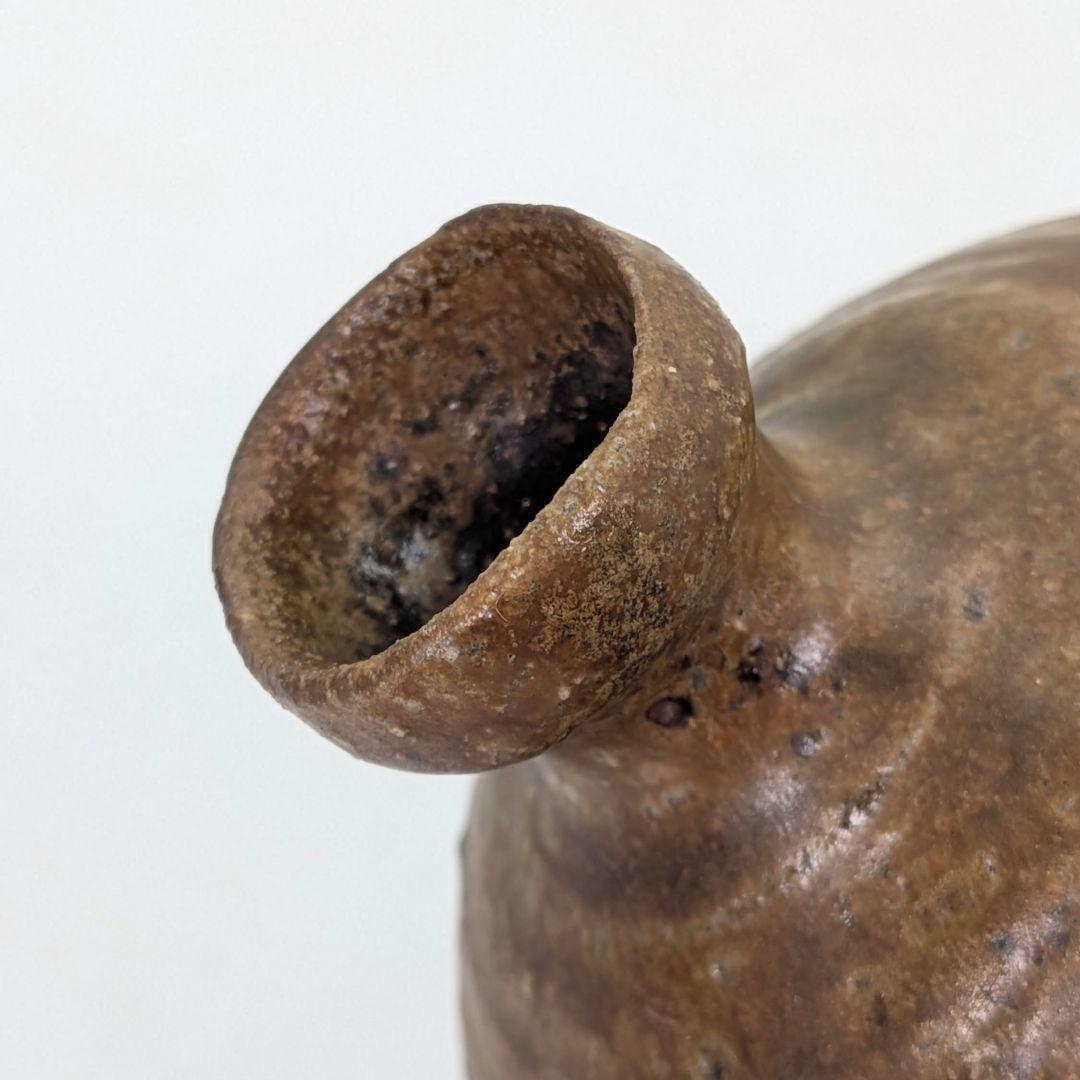 備前市無形文化財 木村玉舟 備前焼 徳利 共箱合布栞 とっくり 酒器 食器 在銘