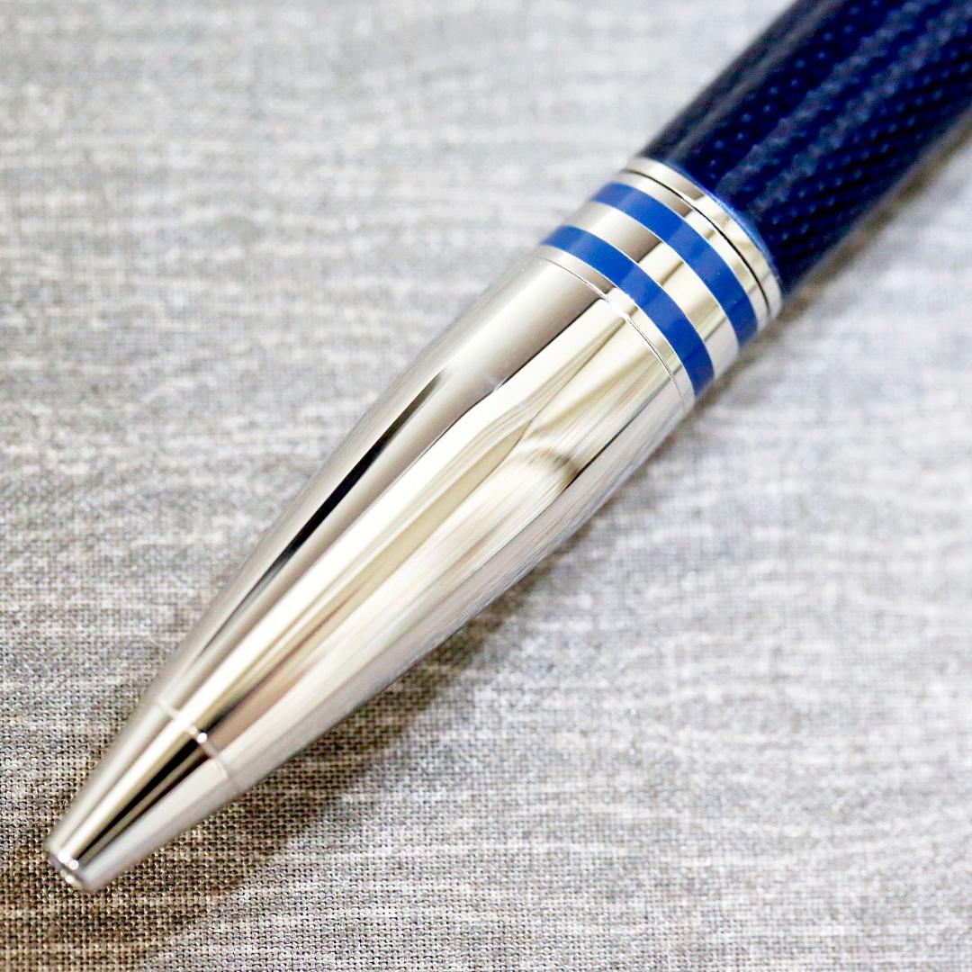 【極美品】モンブラン ボールペン スターウォーカー ブループラネット メタル