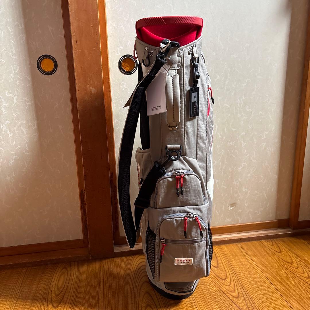 専用ｄａｔｅsさん折りたたみ式スタンドキャディバッグ グレー