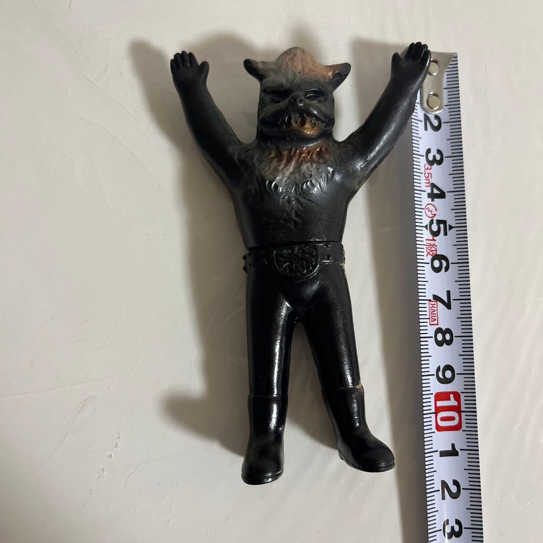 ⚠️当時物・激レア　仮面ライダー　ショッカー怪人　オオカミ男　狼男　ミニソフビ