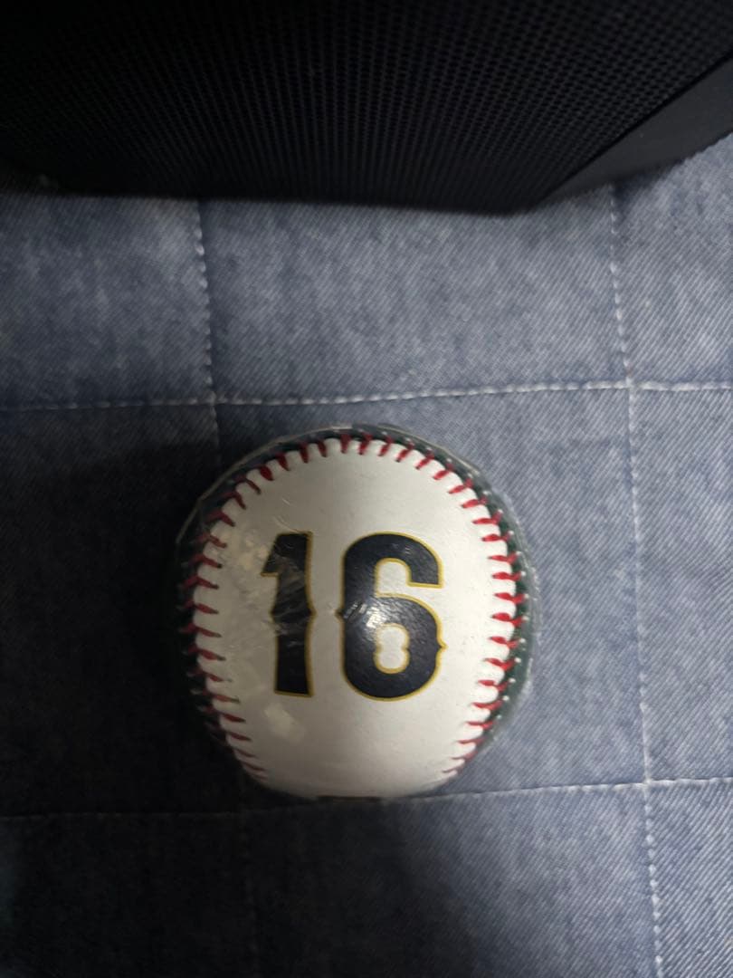 侍ジャパン×WBC選手背番号入りボール　16大谷翔平