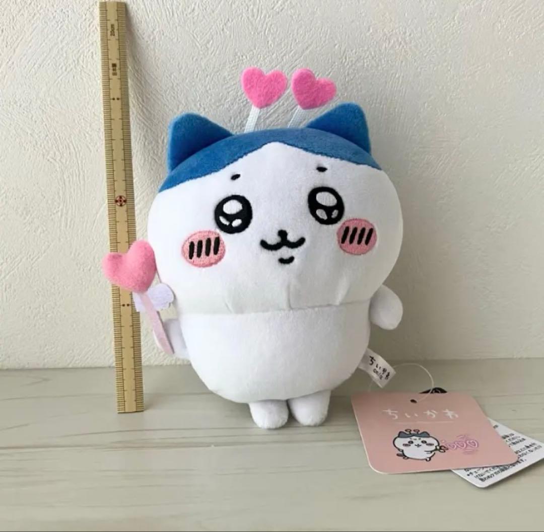 新品　ちいかわ ぽてたま ぬいぐるみ ハチワレ ハート　猫　ねこ　ネコ　キャット