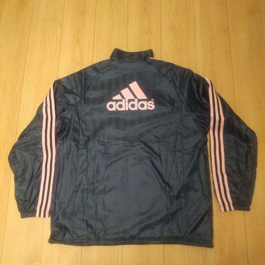 adidas クライマプルーフ ウォーマー上下 (ネイビー／ピンク)