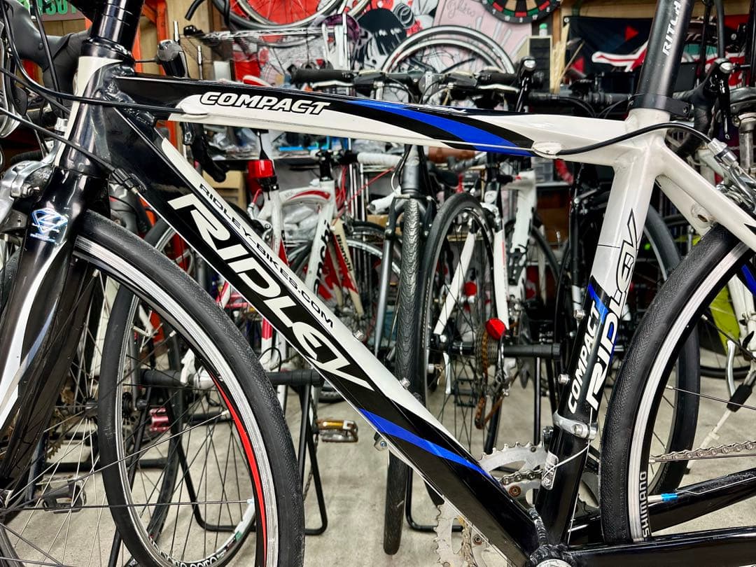 RIDLEY COMPACT基本分解発送送料無料完成車配送もご相談ください