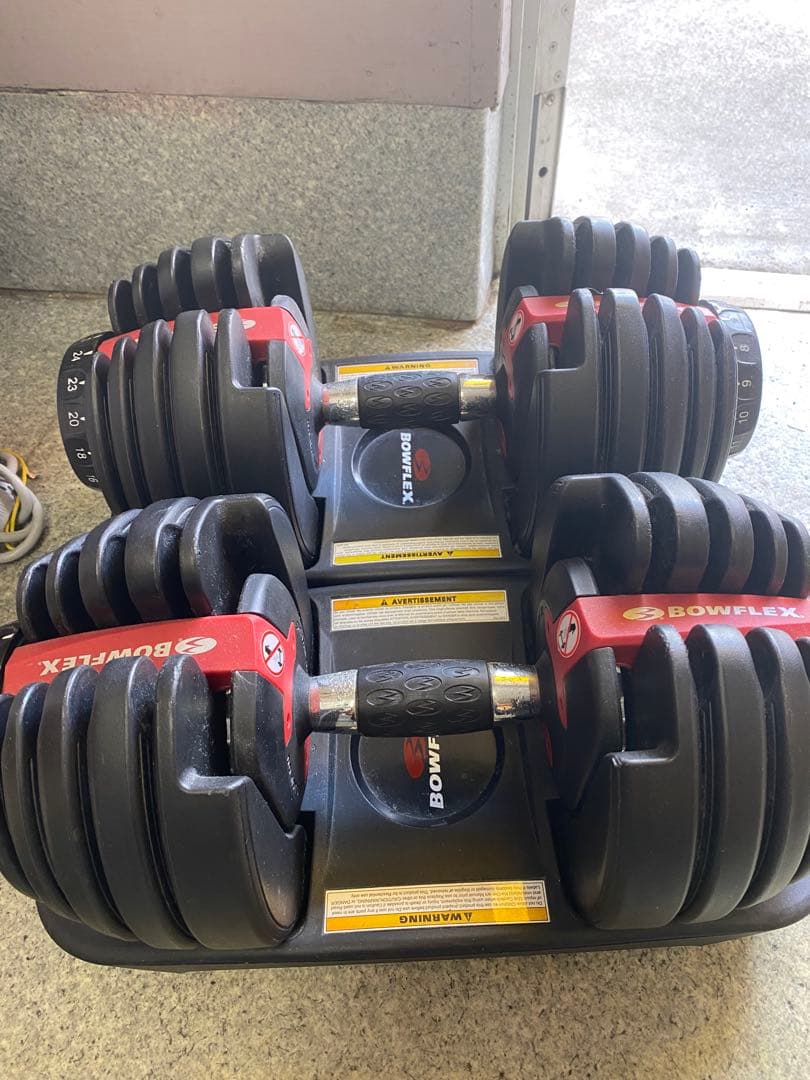 Bowflex ボウフレックス　可変式ダンベル 24kg ①