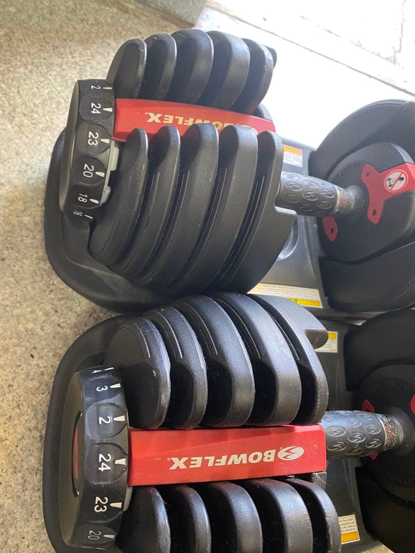 Bowflex ボウフレックス　可変式ダンベル 24kg ①