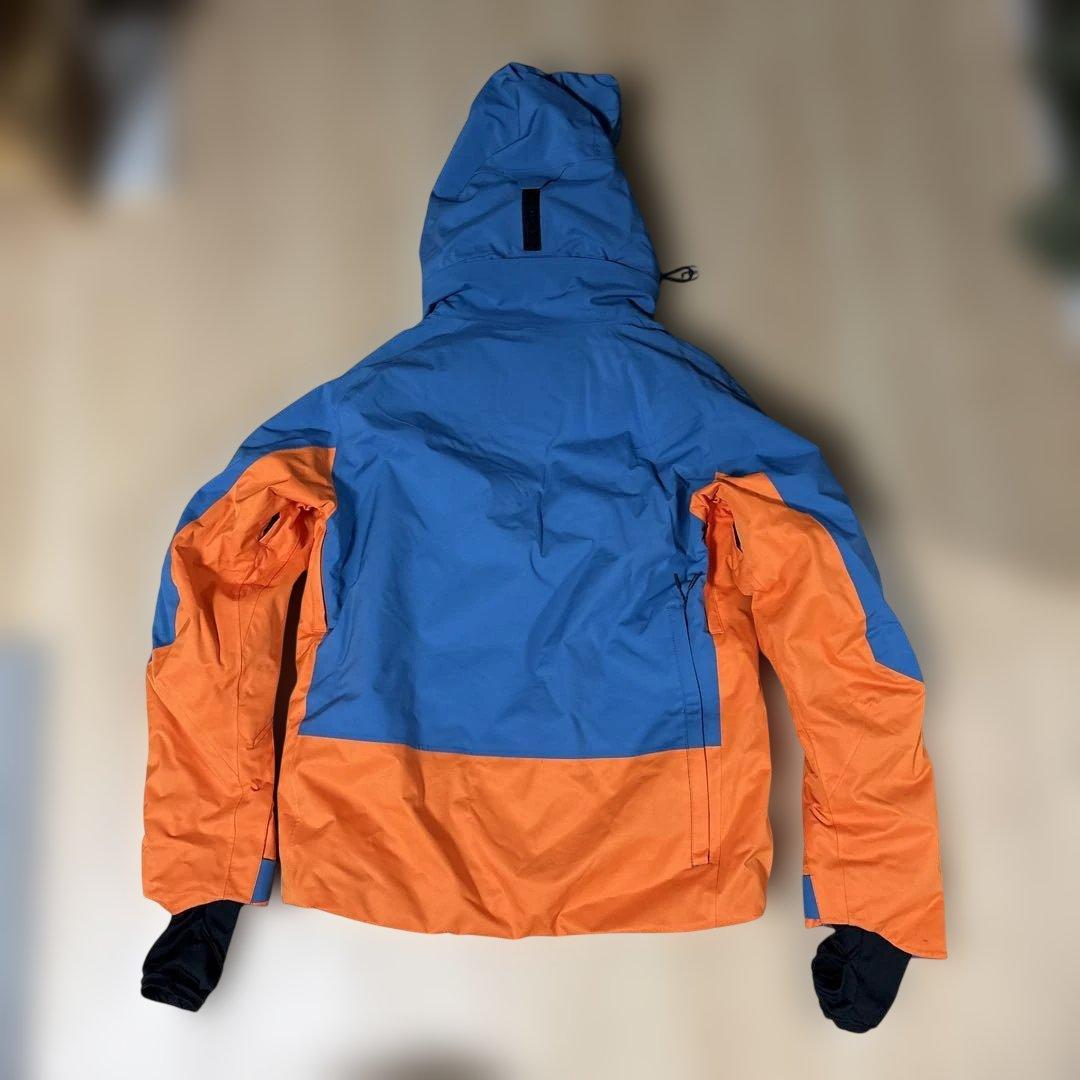 Mizuno スキーウェア 青/オレンジ　Sサイズ