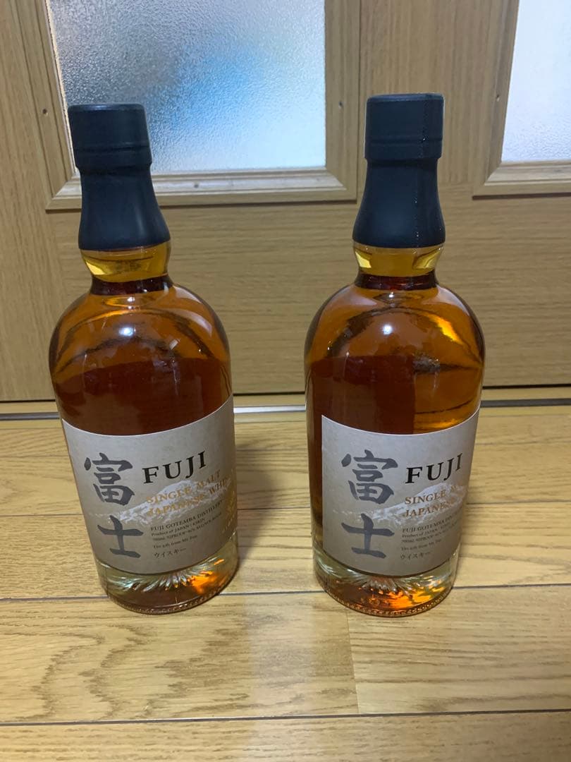富士　シングルモルト　２本　セット　ウイスキー
