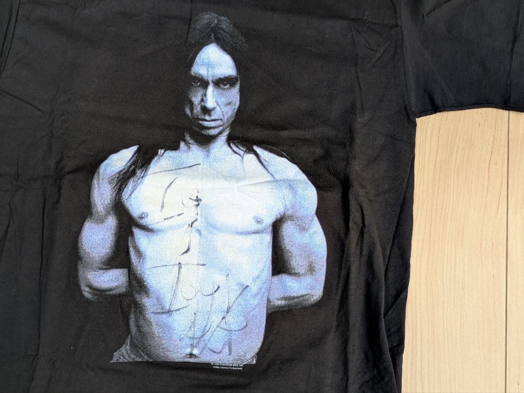 イギー・ポップ　AMERICAN　CAESAR　1994ジャパンツアーサイン入り