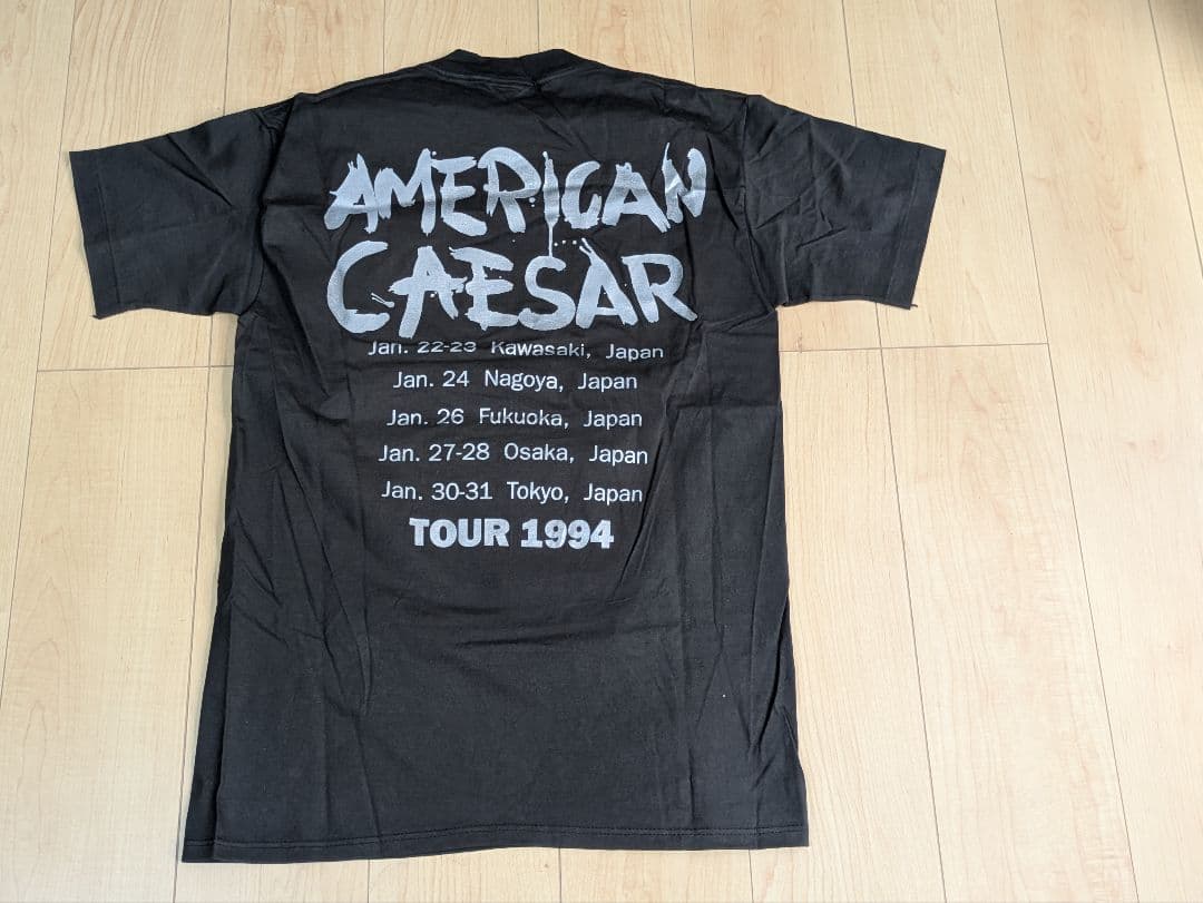イギー・ポップ　AMERICAN　CAESAR　1994ジャパンツアーサイン入り