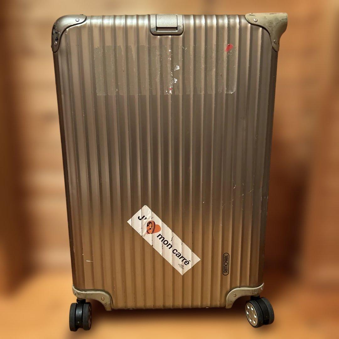 【匿名配送】RIMOWA リモア　シャンパンゴールド スーツケース
