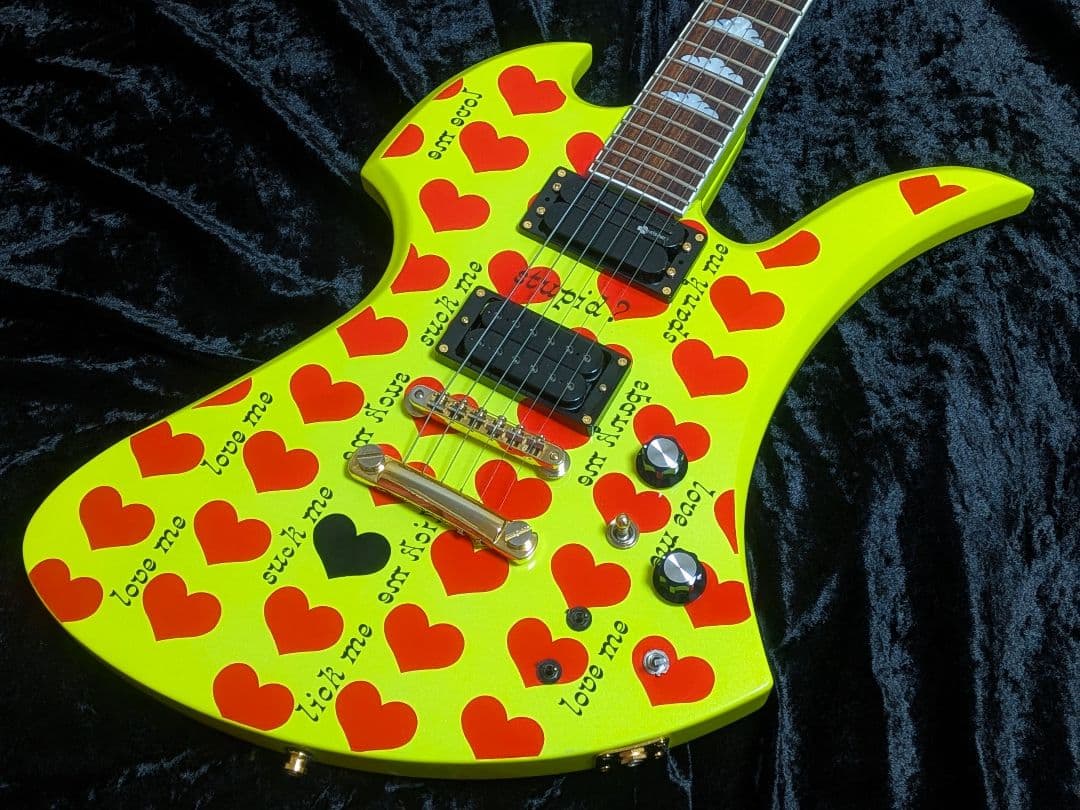 フェルナンデス MG-145S カスタマイズ グリーンハート モッキンバード