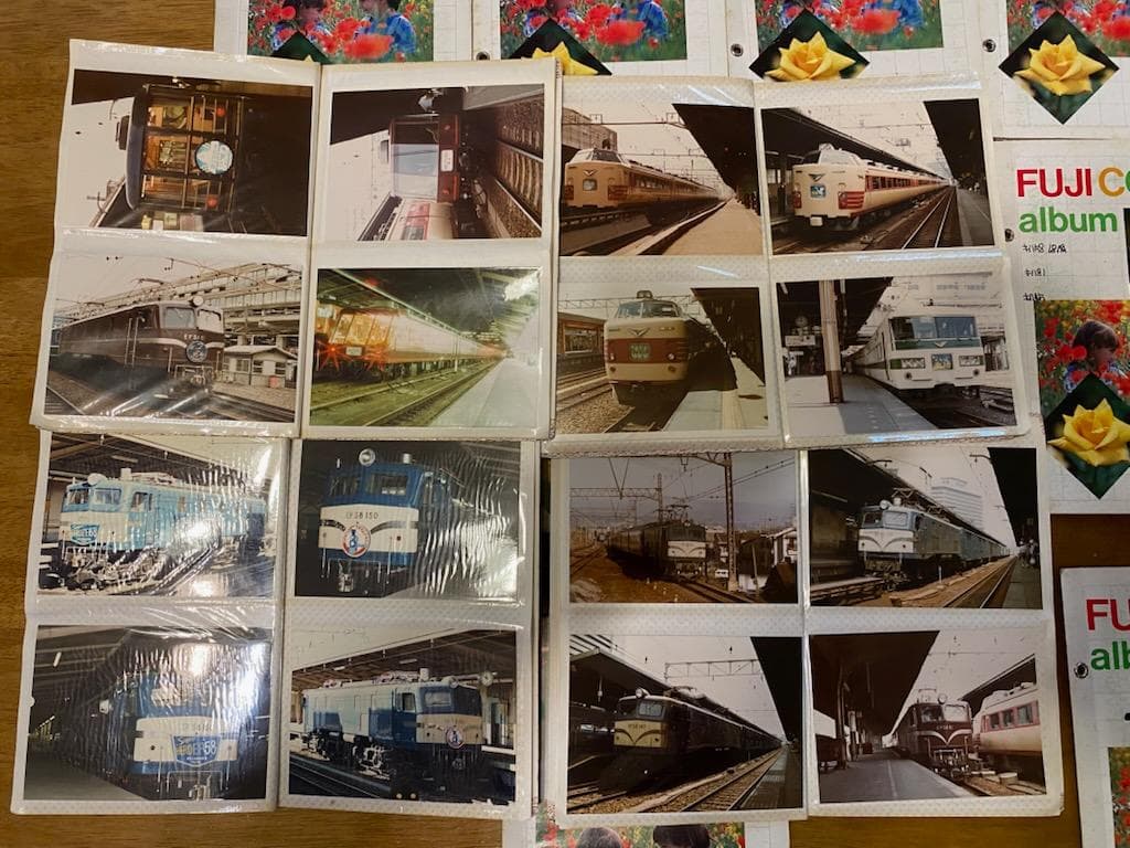 鉄道写真 (1985年前後) 出品者撮影　L版約190枚