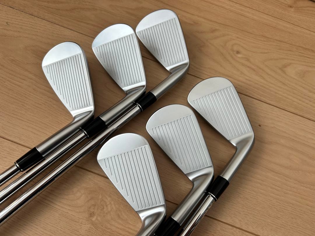 ほぼ未使用 特注シャフトSRIXON ZXi5 アイアンセット 6本 レフティ