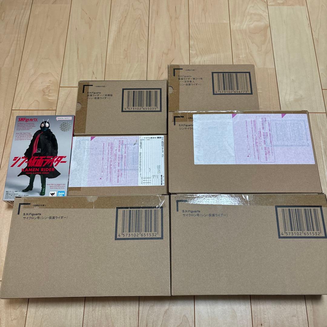 S.H.Figuarts シン・仮面ライダー　7点セット　フィギュアーツ