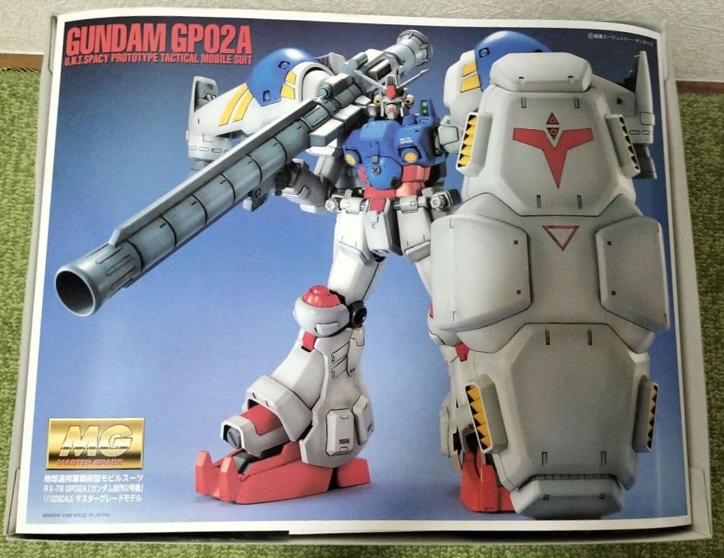 バンダイ MG GUNDAM RX-78 GP02A 1/100 ガンプラ