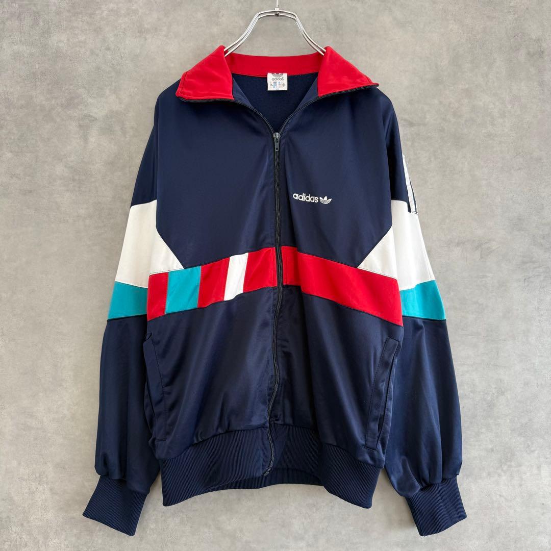 90s ヴィンテージ old adidas アディダス トラックジャケット L