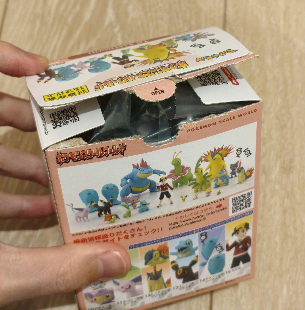 ポケモンスケールワールド ジョウト御三家 バクフーン メガニウム オーダイル