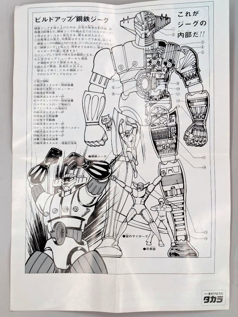 【未使用】復刻版 マグネロボット 鋼鉄ジーク