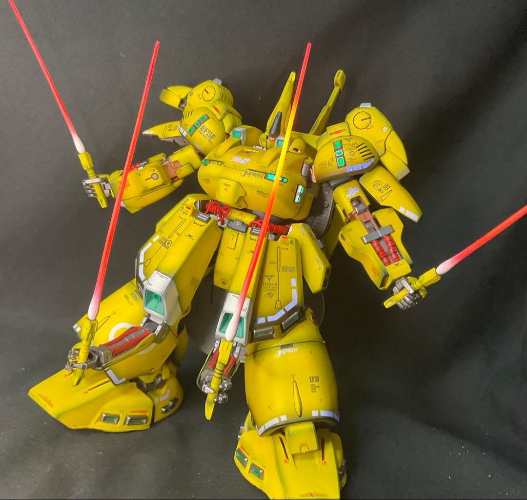 高良　ズサ 、MG ジ・O 塗装済　完成品