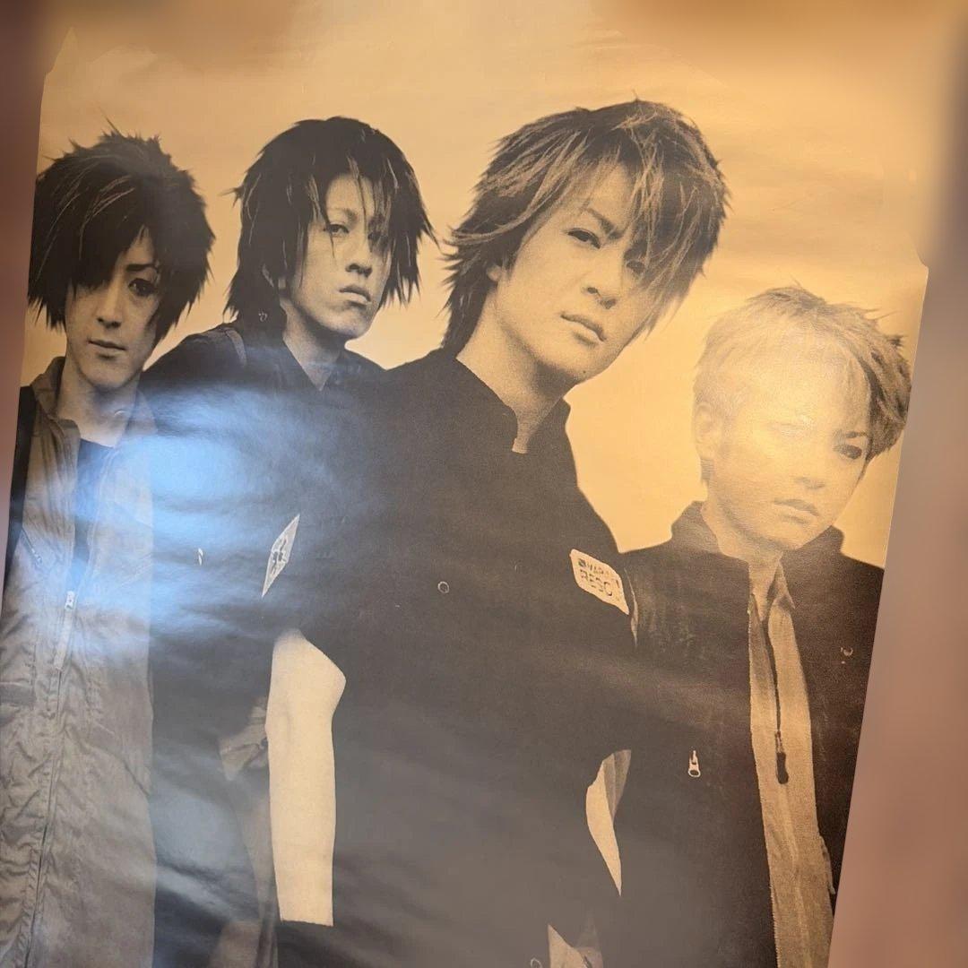 GLAY ポスター　2000年　カレンダー　ゴールド