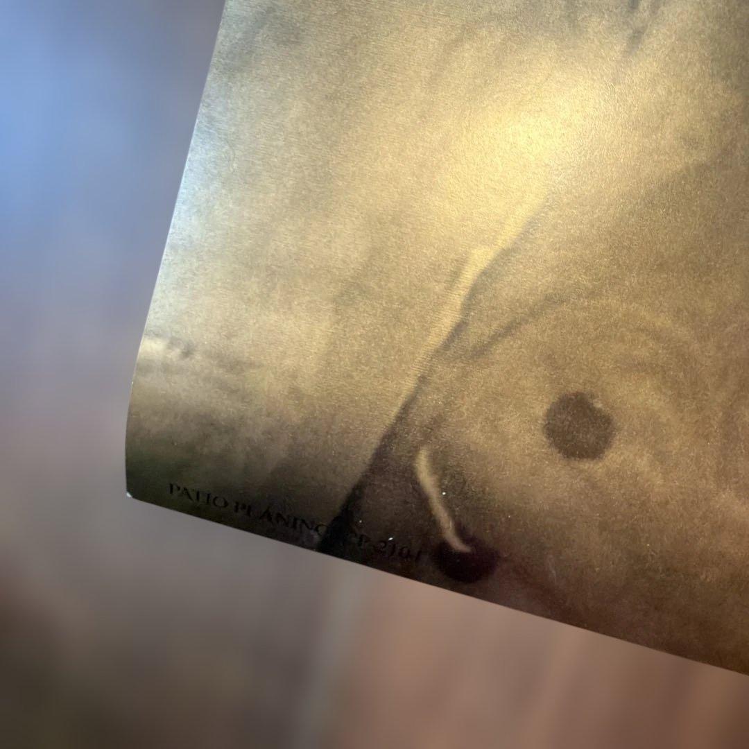 GLAY ポスター　2000年　カレンダー　ゴールド