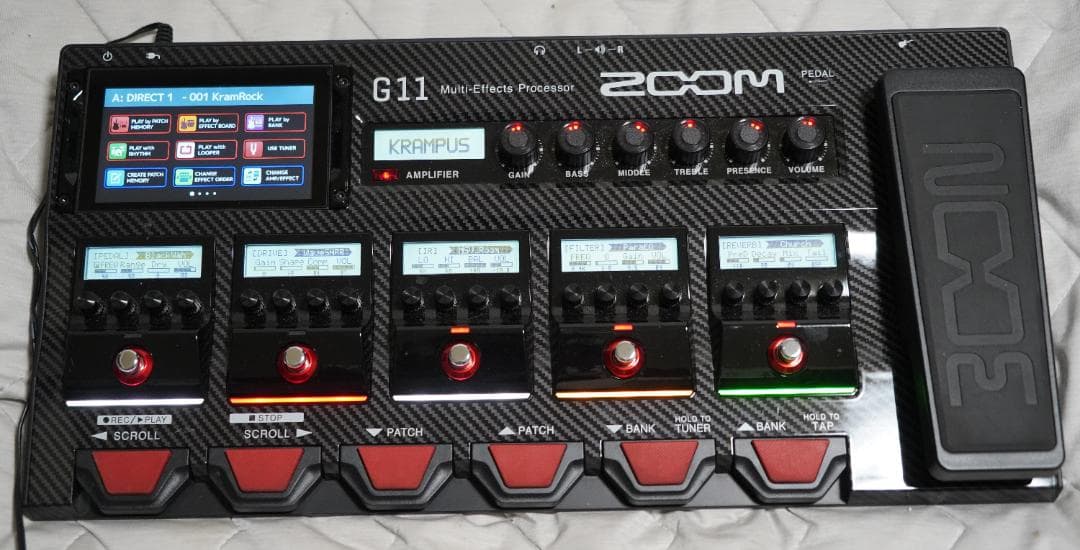 【値下げしました】ZOOM G11 マルチエフェクター