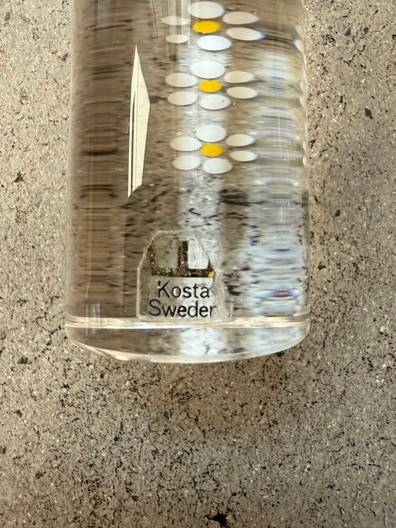 Boda/ボーダ/Familjen/ ファミリー　クリスタルガラスのオブジェ