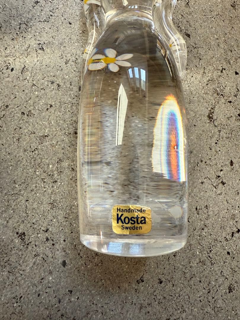 Boda/ボーダ/Familjen/ ファミリー　クリスタルガラスのオブジェ