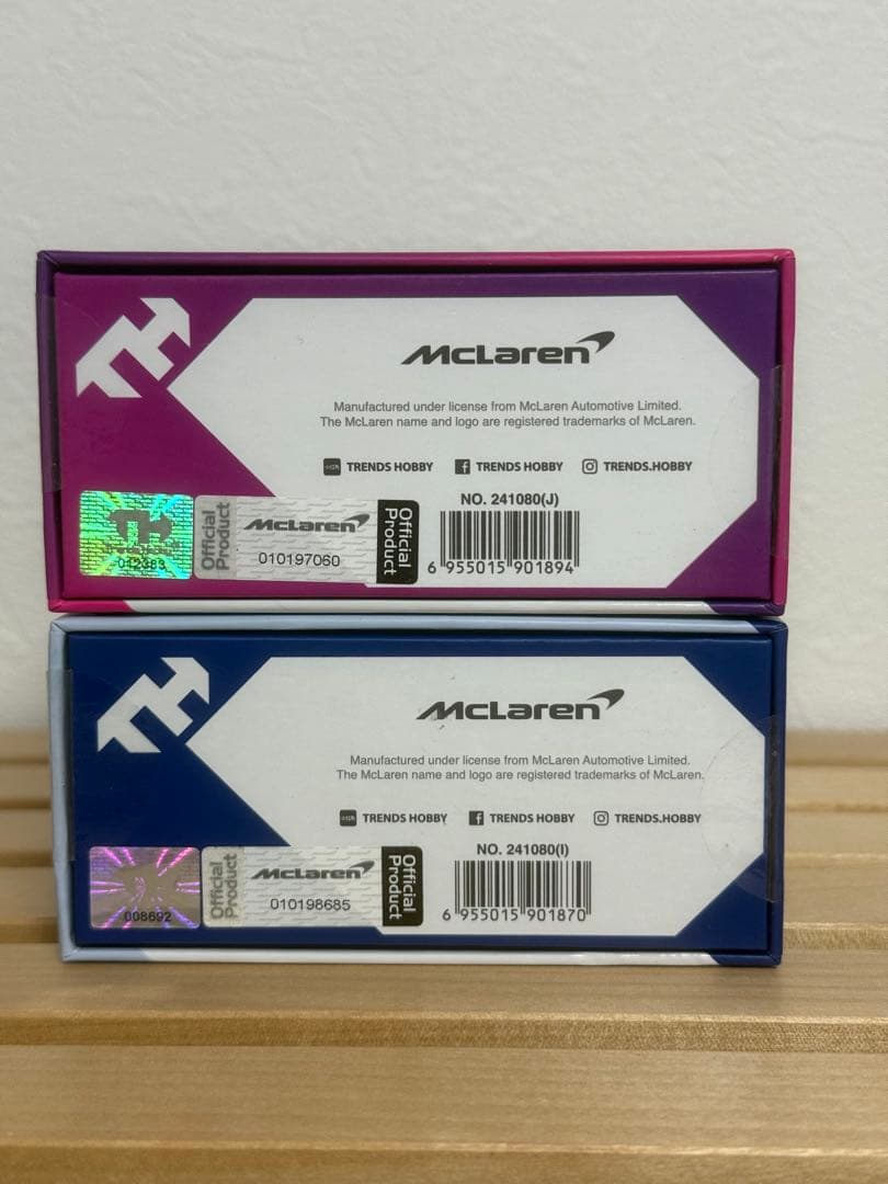 TH 1/64 McLaren Senna GTR限定版(96 97)2台セット
