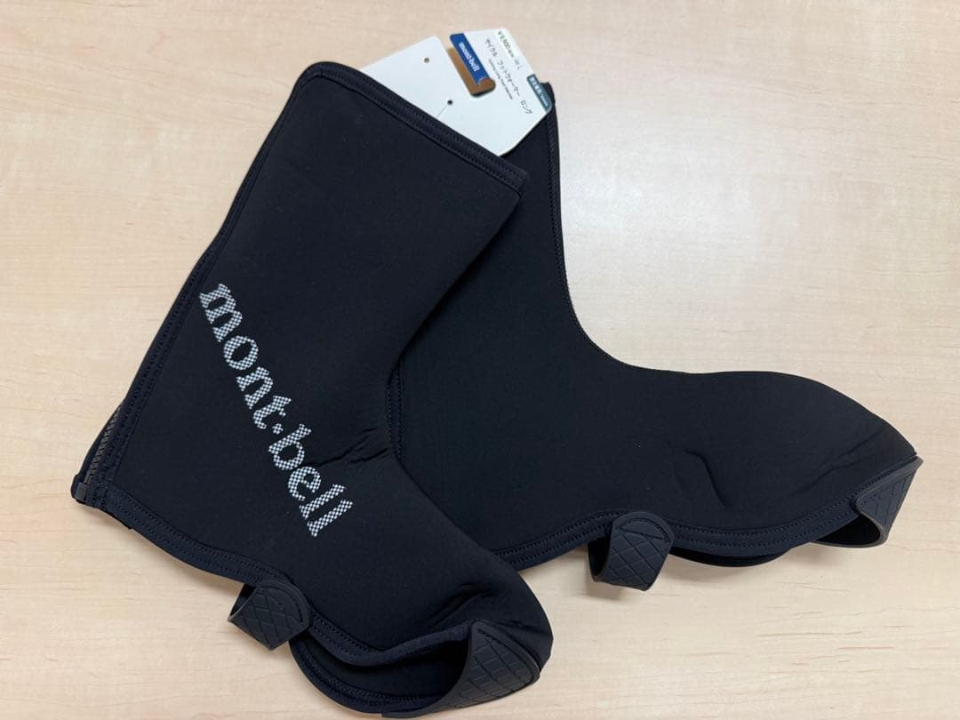 mont-bell サイクルフットウォーマー　ロング