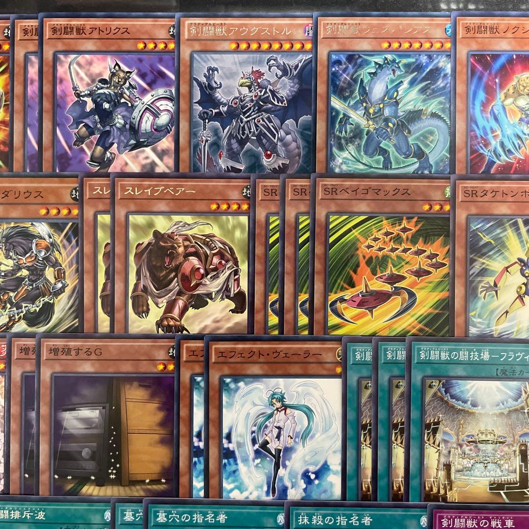 大会優勝構築 剣闘獣デッキ スレイブパンサー ドミティアノス ヘラクレイノス