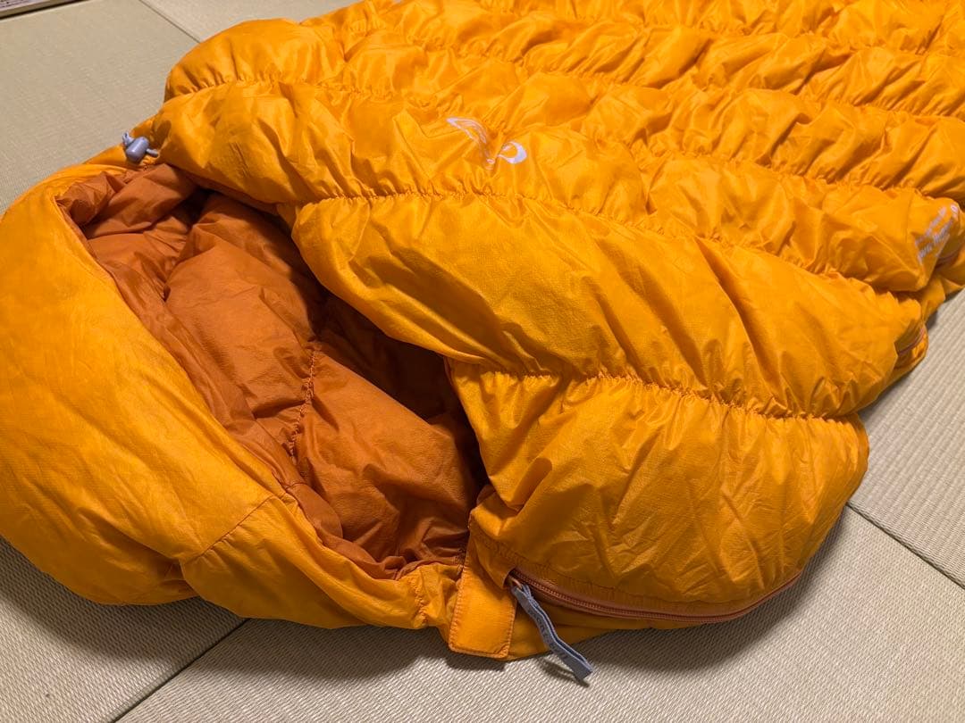 モンベル ウルトラライトスーパースパイラル ダウンハガー #2 ダウンシュラフ