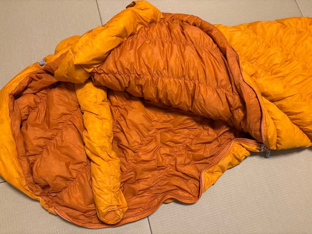 モンベル ウルトラライトスーパースパイラル ダウンハガー #2 ダウンシュラフ