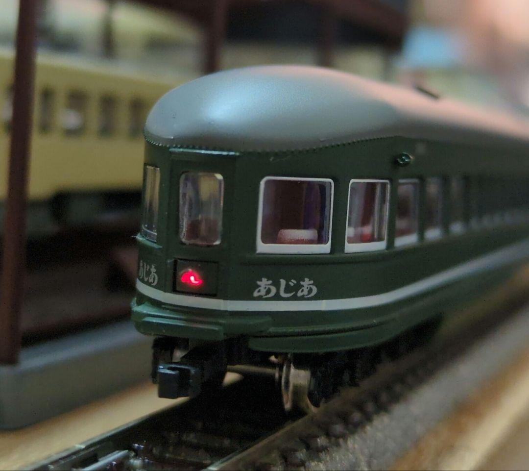 鉄道模型 満州鉄道 パシナ12 燈火管制改造 あじあ号 8両セット