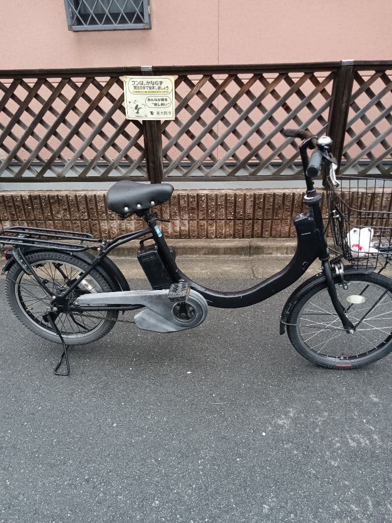 激安。新型子供乗せPanasonic電動アシスト軽量アルミSW20インチミニベロ