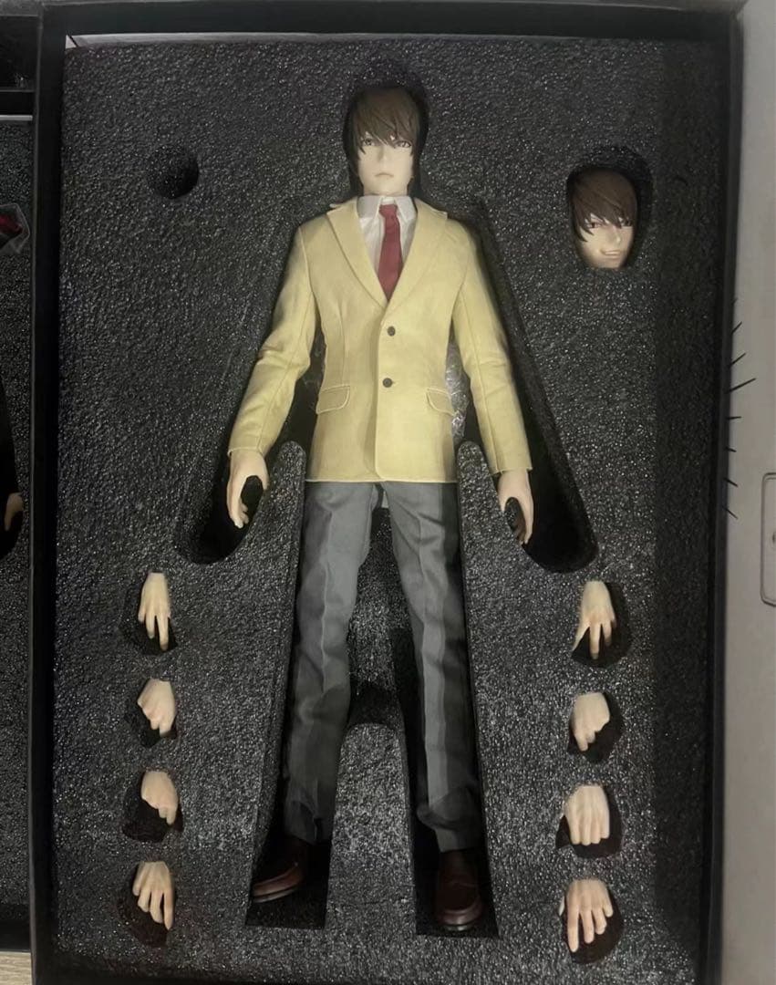 デスノート エル L 夜神月 GT007 +GT008 可動フィギュア